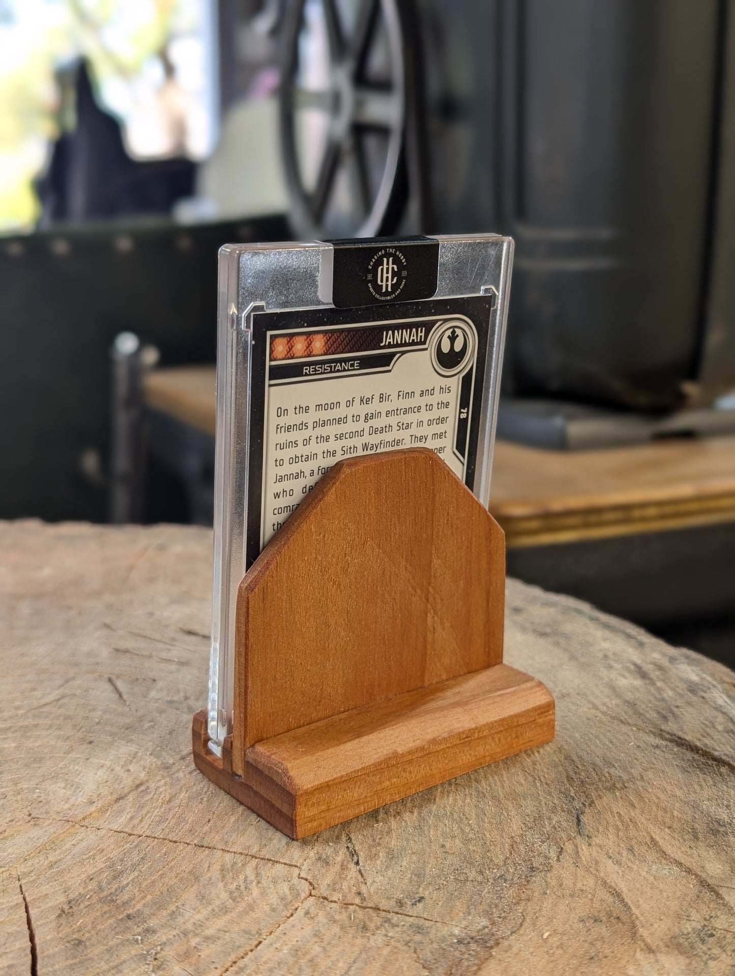 Beezer's Trading Card Display Stand