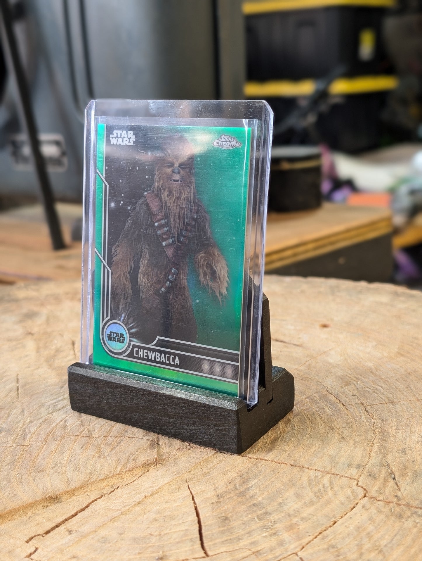 Beezer's Trading Card Display Stand